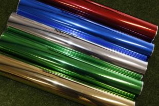 Foil metallised on roll 0,7m width, 200m