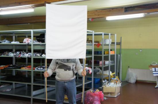 Plain banderi 75x100 B1