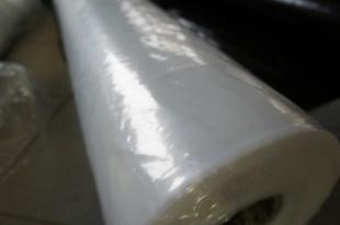 Transparent plastic foil 0.1mm, 1.5m width, 1m