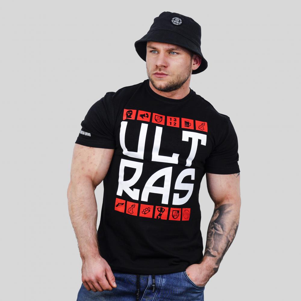 USW033 Symbols BLACK T-SHIRT