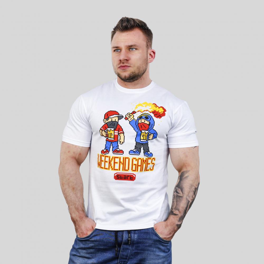USW042 Weekend Games WHITE T-SHIRT