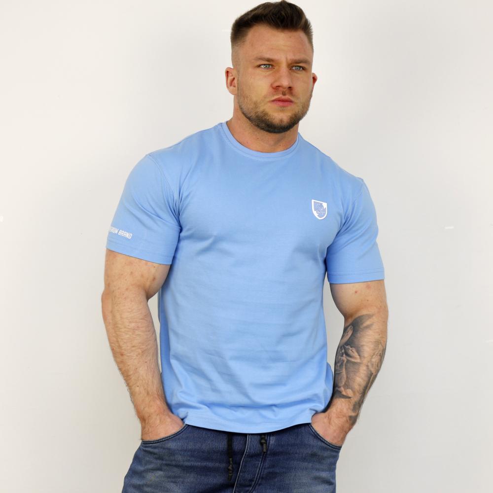 USW056 Simple tshirt sky blue