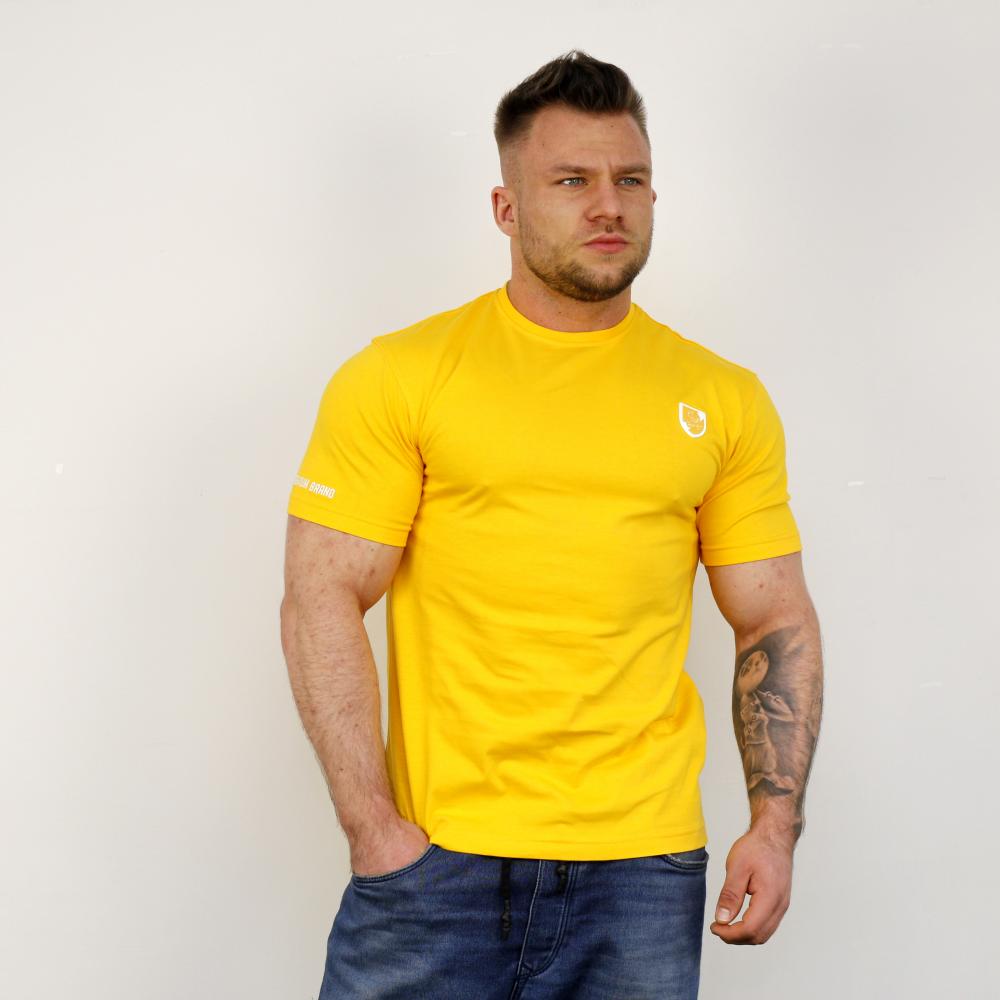 USW059 Simple tshirt DARK YELLOW