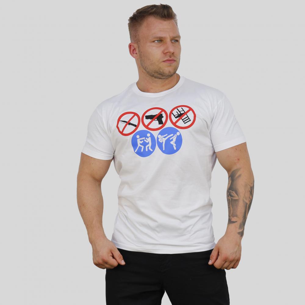 USW067 Signs white TSHIRT