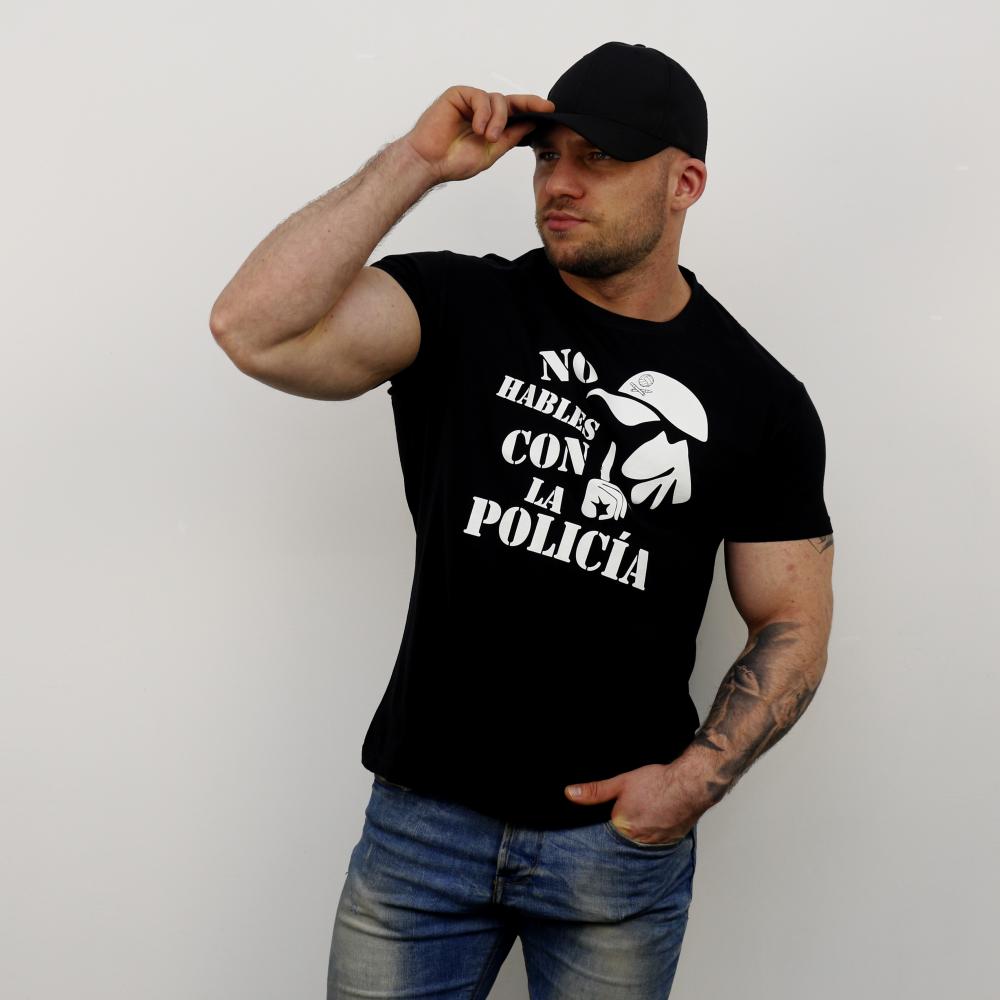 USW068 No hables con la policia Tshirt