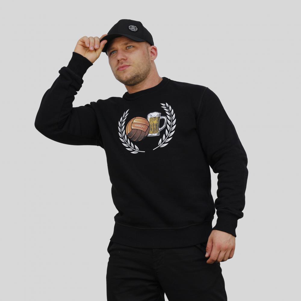 USW108 black Beer and football