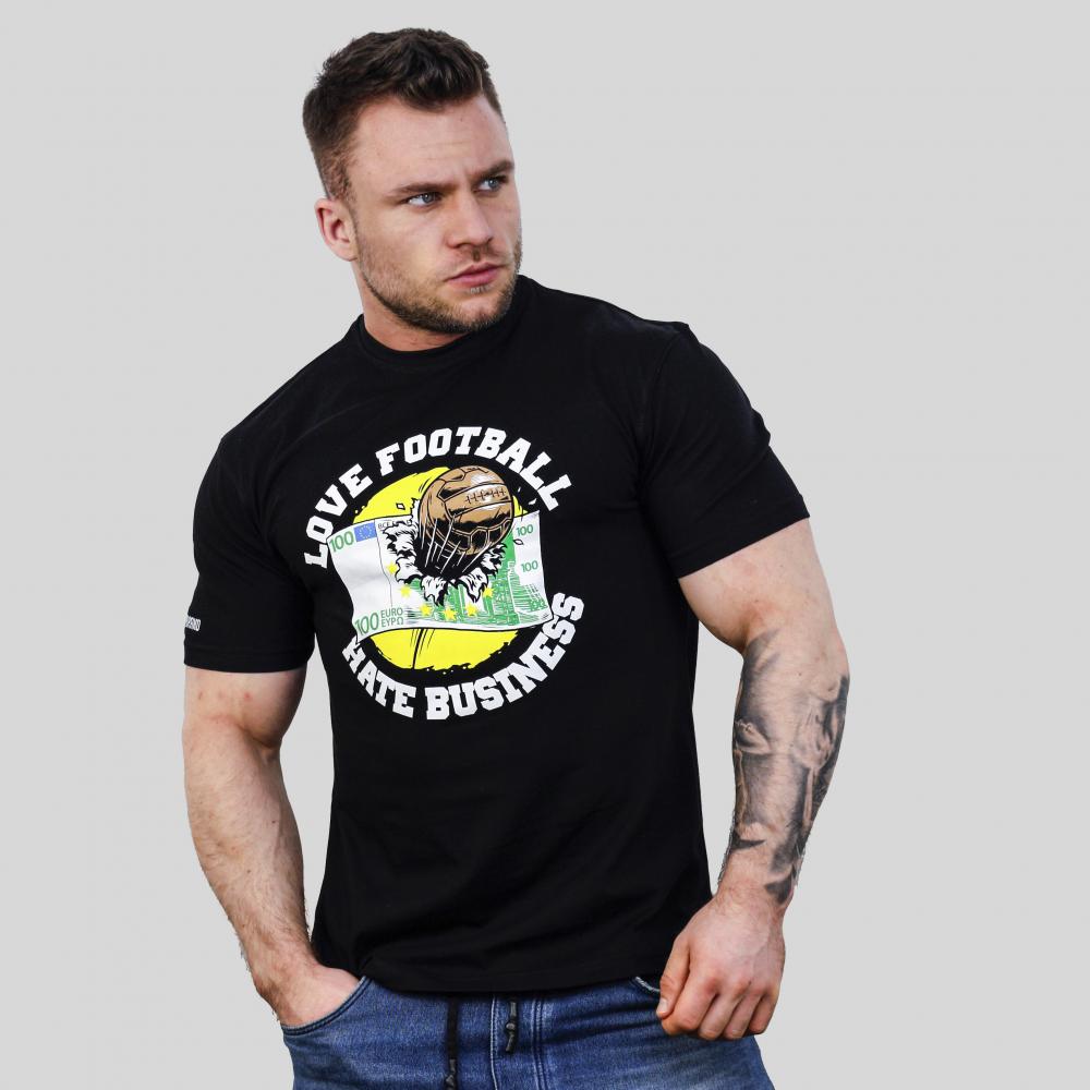 USW066 Love Football Hate Business TSHIRT