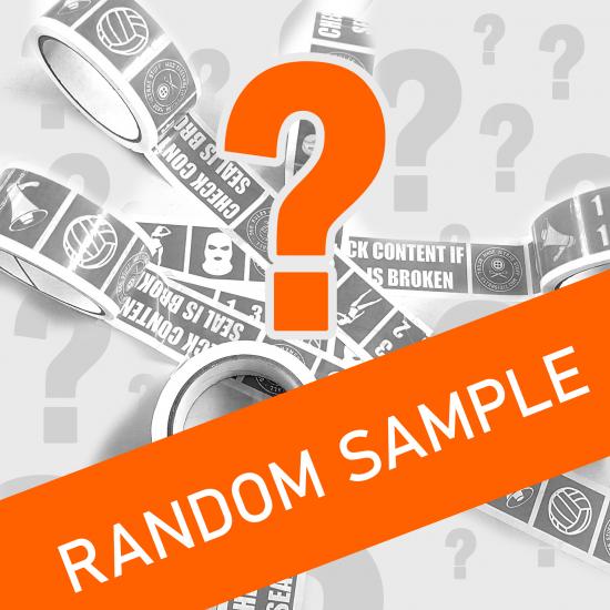 Adhesive tape sample