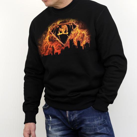MDS107 burning city sweatshirt