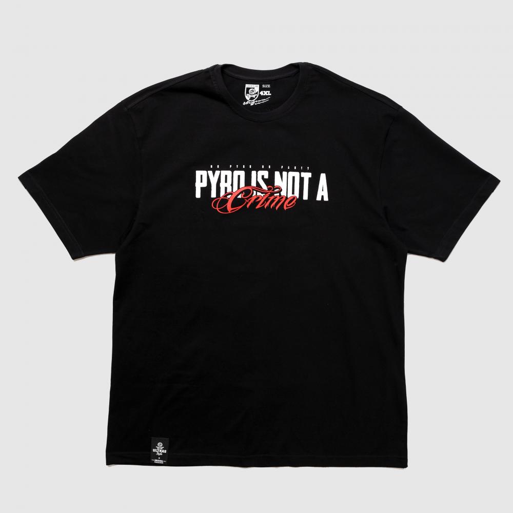 US T-SHIRT pyro is not a.