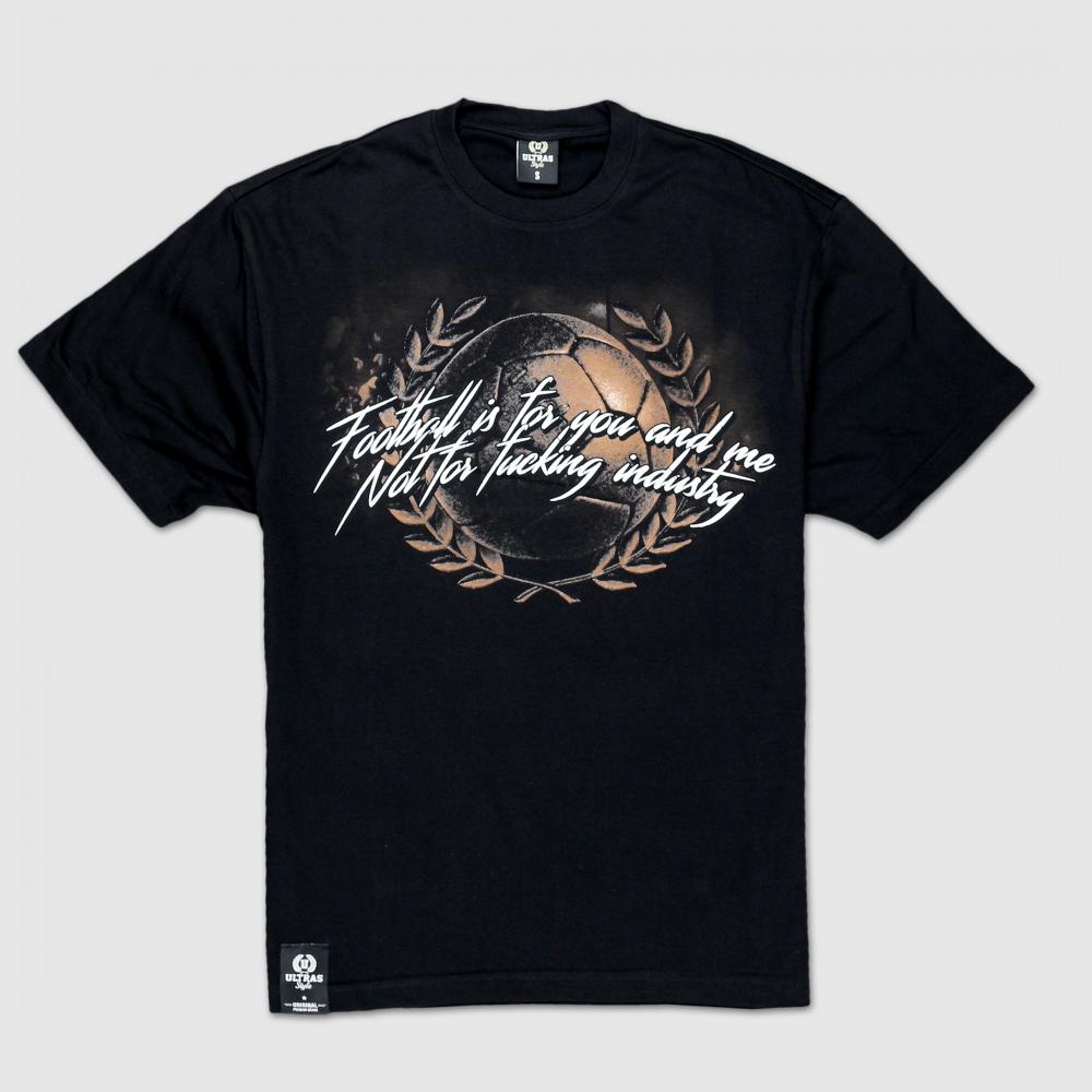 US football-black T-SHIRT