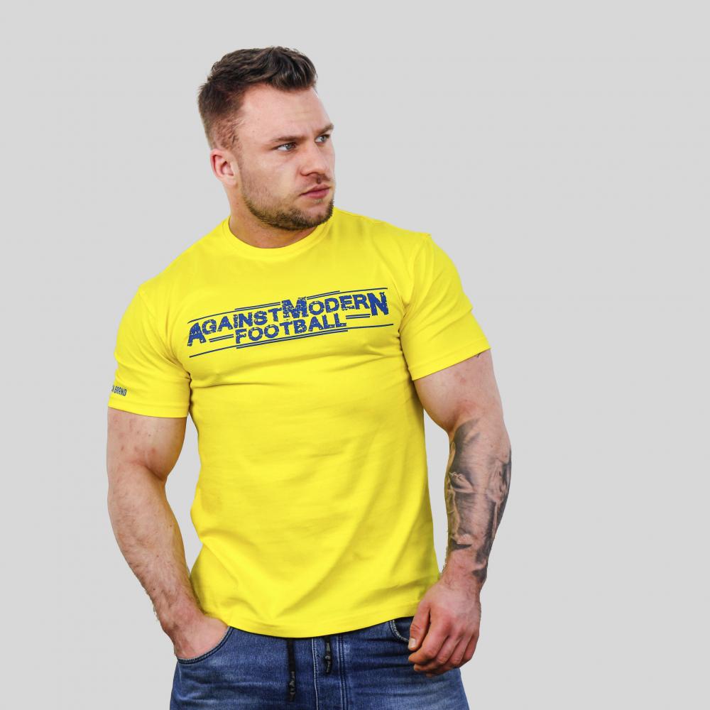 USW084YB Against Modern Football yellow-blue