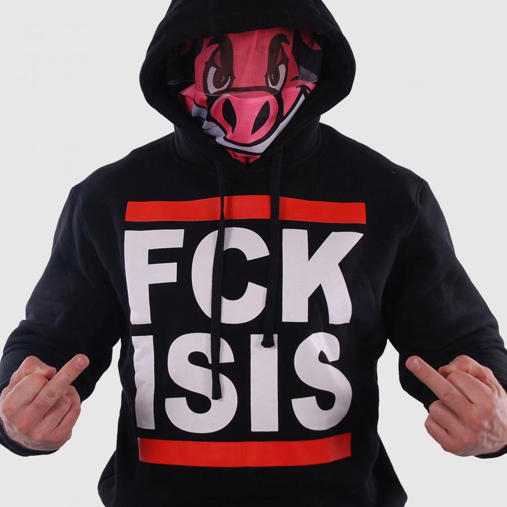 HOODIE F C K ISIS PIG