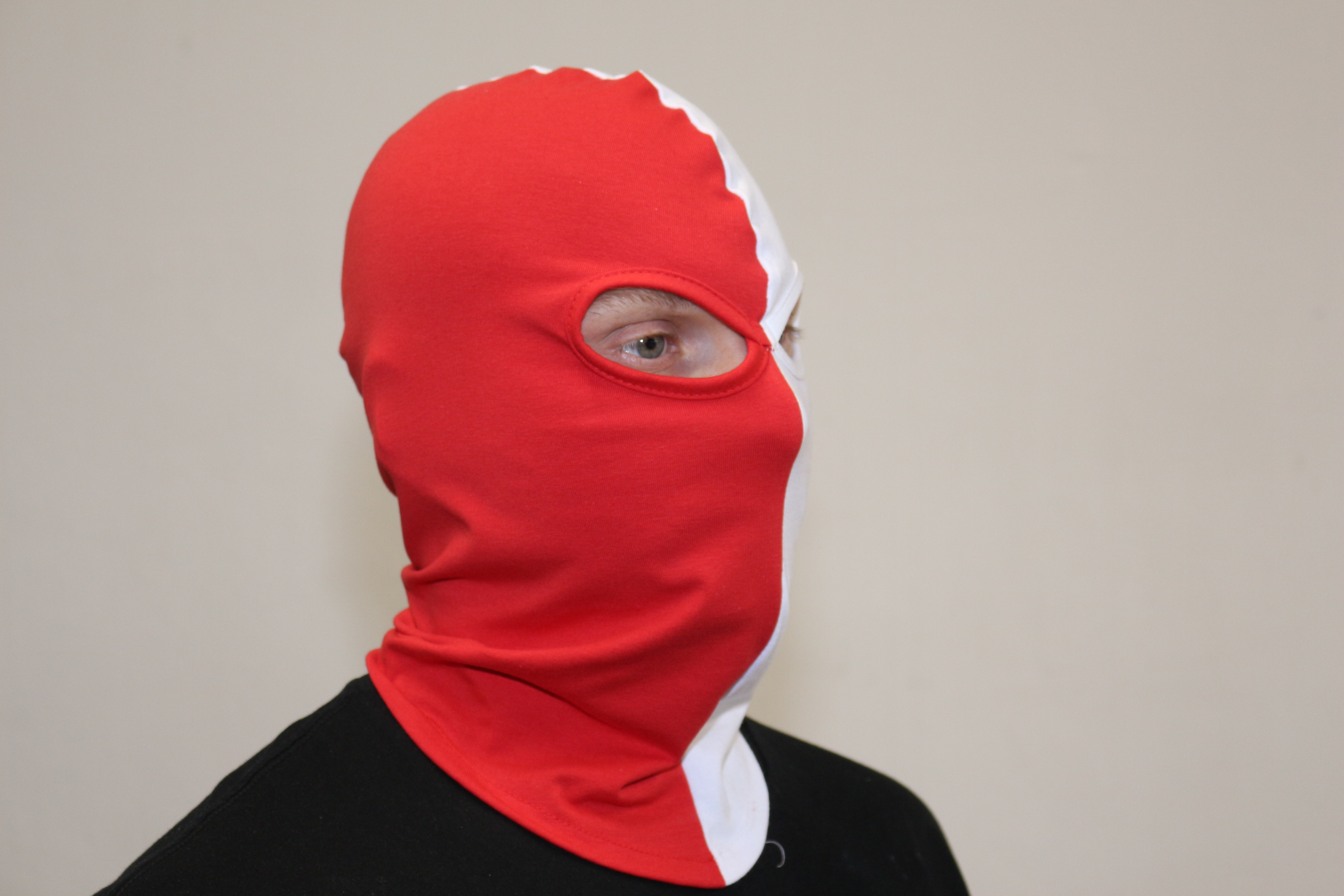 custom Sewn vertical balaclava