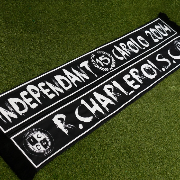 football Fleece scarf print