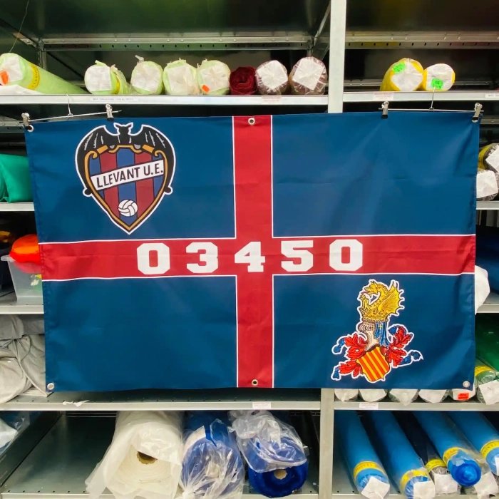 football Printed fence flag print