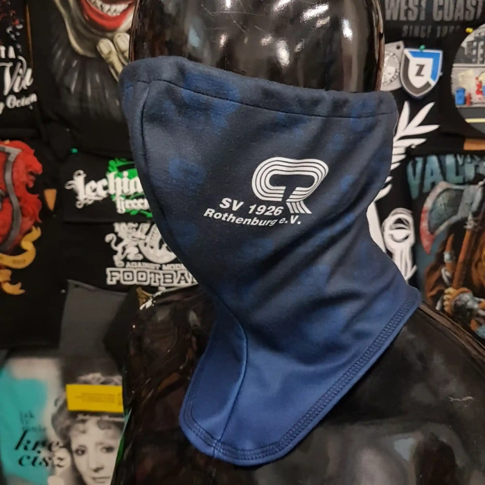 make your own Printed neckwarmer