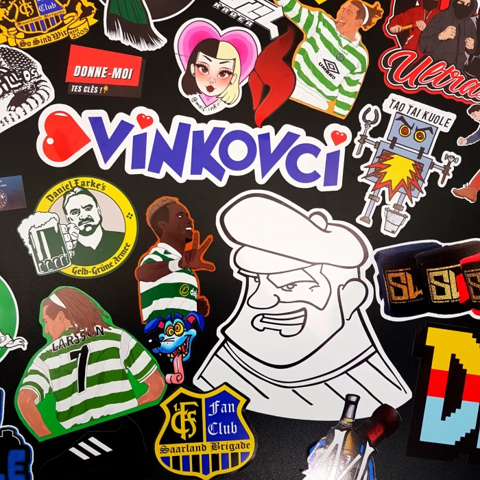 personalised Any shape stickers