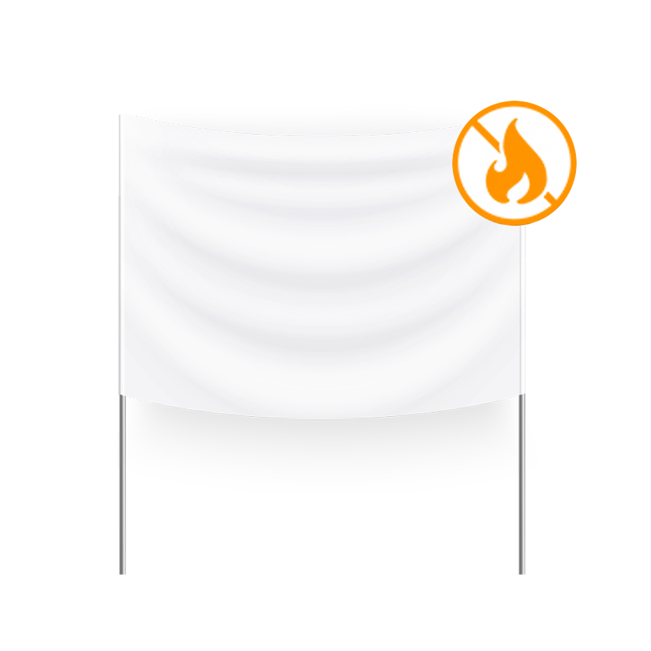 Printed banderi flag